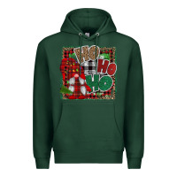 Sports Green Ho Ho Ho Gnomes Premium Hoodie - CowhideDigitalArt