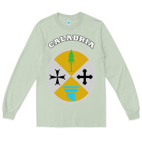 Matcha Calabria Coat of arms  Flag souvenir Italy Long Sleeve Tee - longCreatives