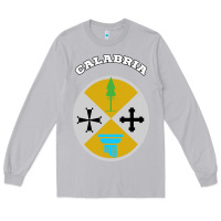 Moon Dust Calabria Coat of arms  Flag souvenir Italy Long Sleeve Tee - longCreatives