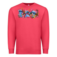 Cardinal pink christmas stitch and gifts Premium Sweatshirt - AdoDesignShop