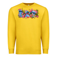 Lemon pink christmas stitch and gifts Premium Sweatshirt - AdoDesignShop
