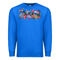 True Royal pink christmas stitch and gifts Premium Sweatshirt - AdoDesignShop
