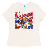 Bone its in my dna dominican republic Ladies Tee - texasbilliewilder