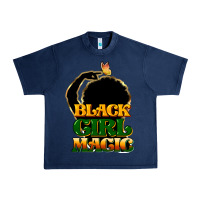Navy Black magic girl Urban Heavy Tee - HowdyJamesFarm