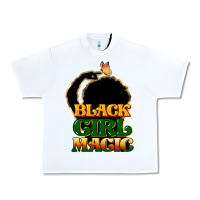 White Black magic girl Urban Heavy Tee - HowdyJamesFarm