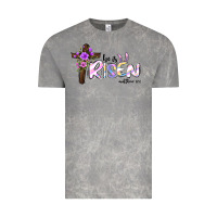 Cloud Rock easter he is risen matthew 28 6 Vintage Tee - Jasminsmagicworld