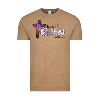 Vintage Coffee easter he is risen matthew 28 6 Vintage Tee - Jasminsmagicworld