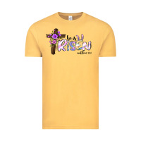 Vintage Mustard easter he is risen matthew 28 6 Vintage Tee - Jasminsmagicworld