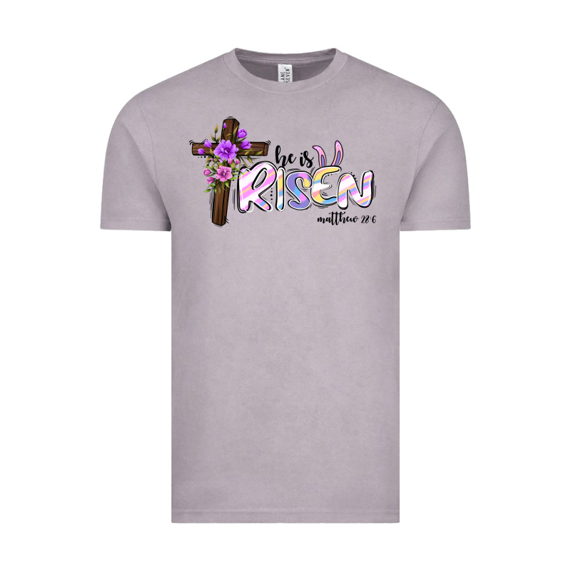 Easter He Is Risen Matthew 28 6 Vintage Tee by Jasminsmagicworld | Teevron