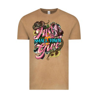 Vintage Camel Just a small town girl Vintage Tee - HowdyJamesFarm