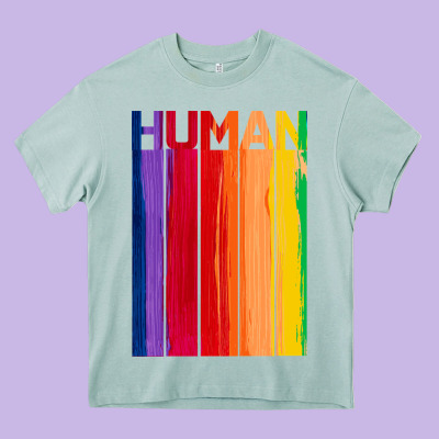 Human Heavy Core Tee Designed By Bettercallsaul