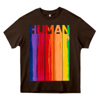Chocolate Brown Human Heavy Core Tee - Bettercallsaul
