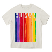 Cream Human Heavy Core Tee - Bettercallsaul