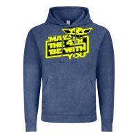 Vintage Denim may the 4th be with you Vintage Hoodie - longCreatives