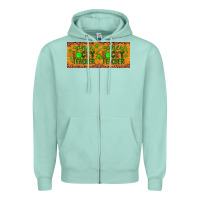 Seafoam Western St. Patrick's Day One Lucky Teacher Zipper Hoodie - Artiststas