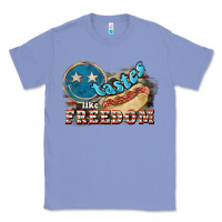 Colony Blue Tastes like freedom 4th of july Classic Tee - HowdyJamesFarm