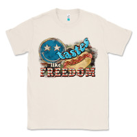 Natural Tastes like freedom 4th of july Classic Tee - HowdyJamesFarm
