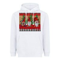 White Christmas gnomes Heavyweight Hoodie - BarkalooDesign