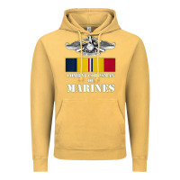 Vintage Mustard Eagle FMF Corpsman 8404 T Back Design Vintage Hoodie - longCreatives