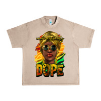 French Oak Unapologetically dope afro Urban Heavy Tee - HowdyJamesFarm