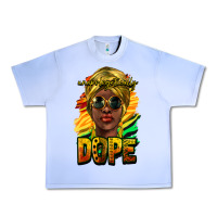 Grape Ice Unapologetically dope afro Urban Heavy Tee - HowdyJamesFarm