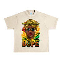 Sandshell Unapologetically dope afro Urban Heavy Tee - HowdyJamesFarm