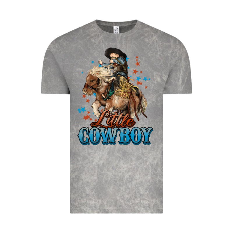 Little Cowboy Midilli Horse Kid Boy Vintage Tee by HowdyJamesFarm | Teevron