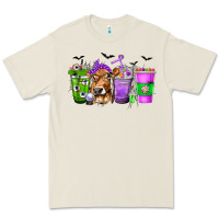 Bone Coffee Cups with Cow and Halloween Premium Tee - texasbilliewilder