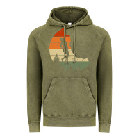 Vintage Olive Retro Rock Climbing Vintage Climber Vintage Hoodie - longCreatives