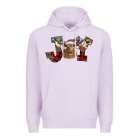 Lilac Joy Longhorn Premium Hoodie - CowhideDigitalArt