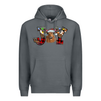 Rock Joy Longhorn Premium Hoodie - CowhideDigitalArt