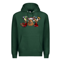 Sports Green Joy Longhorn Premium Hoodie - CowhideDigitalArt