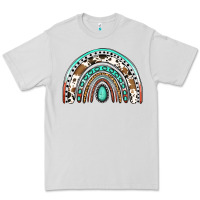 Dove Grey blessed western rainbow Premium Tee - Jasminsmagicworld