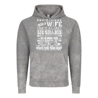 Cloud Rock i am a lucky wife i have a crazy husband valentine gift Vintage Hoodie - longCreatives