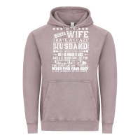 Vintage Zinc i am a lucky wife i have a crazy husband valentine gift Vintage Hoodie - longCreatives