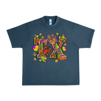 Midnight Navy Texas Mardi Gras Urban Heavy Tee - HowdyJamesFarm