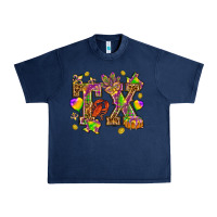Navy Texas Mardi Gras Urban Heavy Tee - HowdyJamesFarm