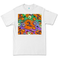 White Halloween Premium Tee - texasbilliewilder