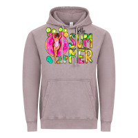 Vintage Zinc Hello Summer Donut Girl Vintage Hoodie - CowCowDesign