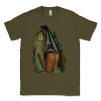 Army Green english pointer airforce Classic Tee - RanaPortraitStore