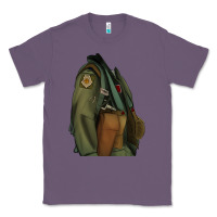 Lavender english pointer airforce Classic Tee - RanaPortraitStore