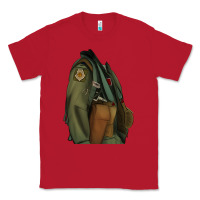 Red english pointer airforce Classic Tee - RanaPortraitStore
