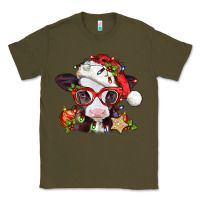 Army Green Christmas baby cow Classic Tee - Jasminsmagicworld