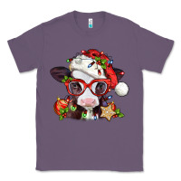 Lavender Christmas baby cow Classic Tee - Jasminsmagicworld