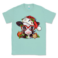 Seafoam Christmas baby cow Classic Tee - Jasminsmagicworld