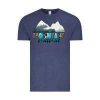 Vintage Denim Mountain Mama Vintage Tee - CowGirlArtShop