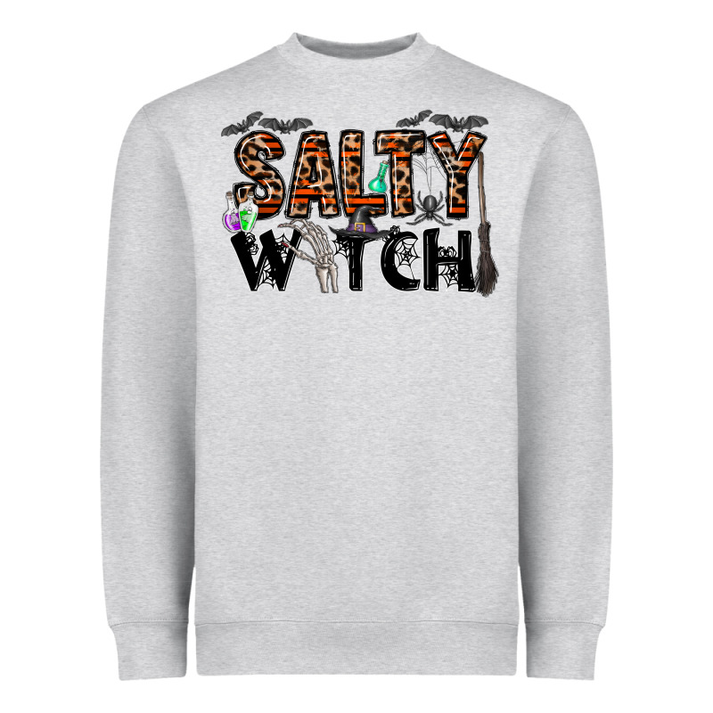 Salty Witch Heavyweight Sweatshirt by CowhideDigitalArt | Teevron