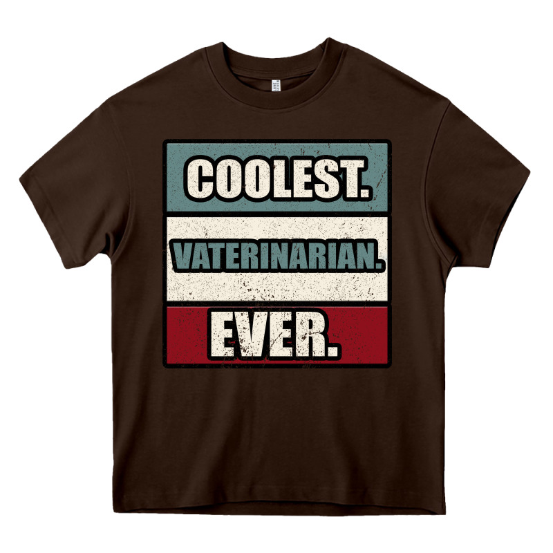 Coolest Veterinarian Ever Heavy Core Tee by Bettercallsaul | Teevron