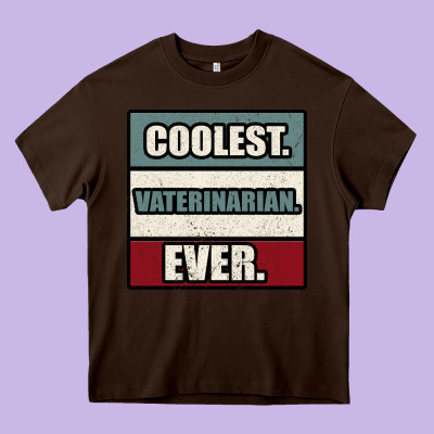 Coolest Veterinarian Ever Heavy Core Tee Designed By Bettercallsaul