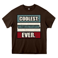 Chocolate Brown coolest veterinarian ever Heavy Core Tee - Bettercallsaul